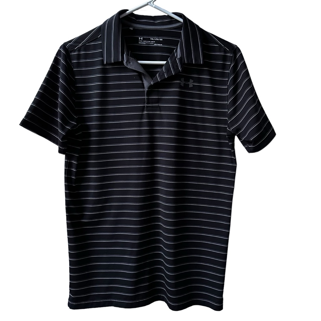Under Armour Match Play Striped Polo Under Armour Match Play Striped Polo